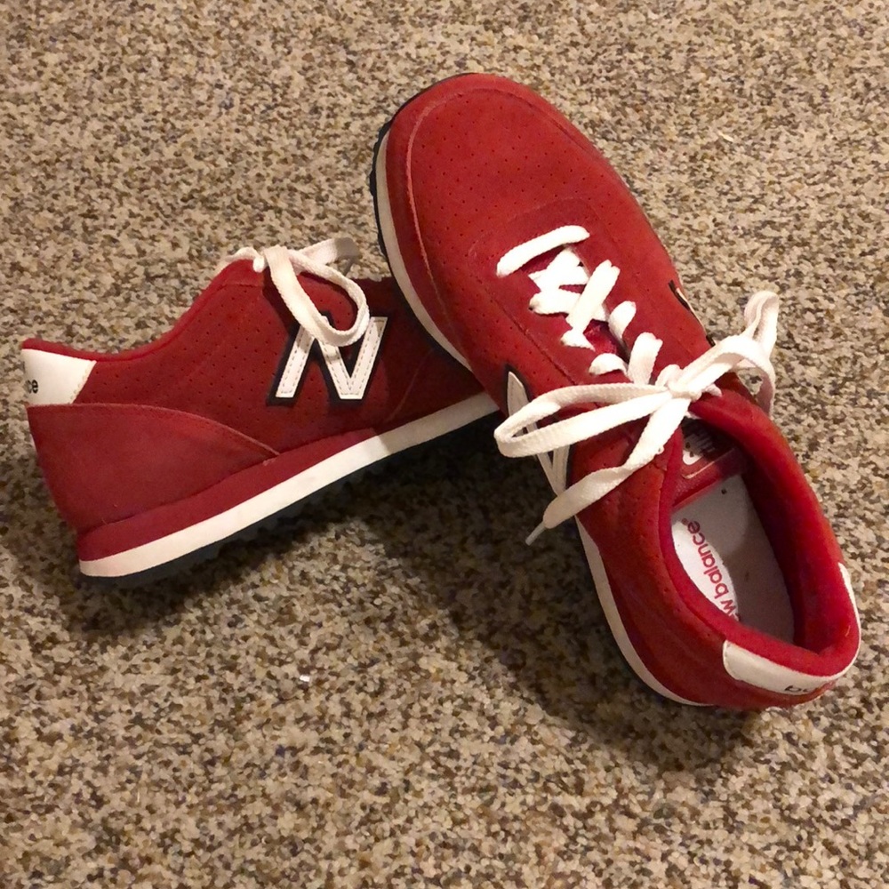 Style 501 Red New balance shoes